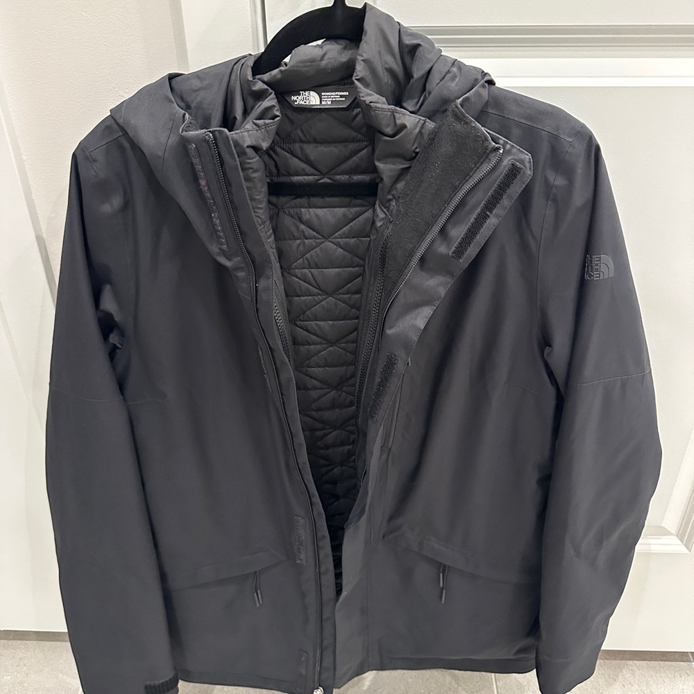 EUC The North Face Women’s triclimate ski jacket
